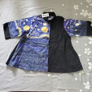 XXL Starry Night Swing Top by Breeke